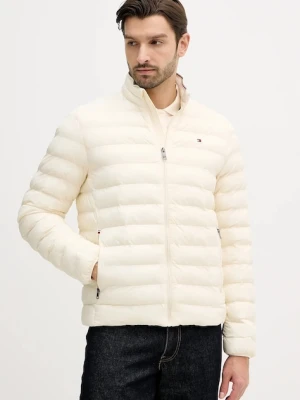 Tommy Hilfiger kurtka męska kolor beżowy przejściowa MW0MW37634