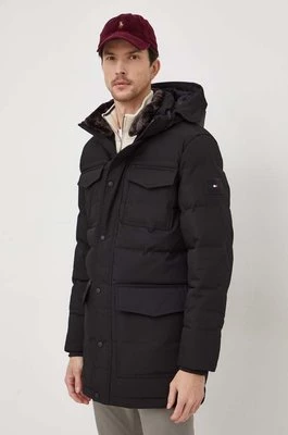 Tommy Hilfiger kurtka męska kolor czarny zimowa