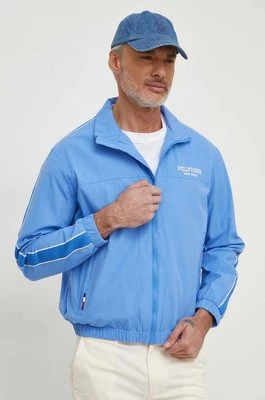 Tommy Hilfiger kurtka męska kolor niebieski przejściowa MW0MW33728