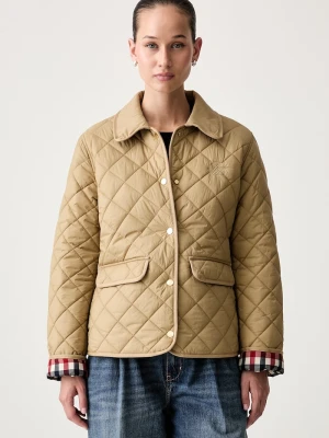 Tommy Hilfiger kurtka pikowana damska beżowy