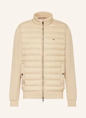 Tommy Hilfiger Kurtka Pikowana Z Mieszanki Materiałów beige