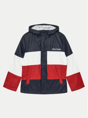 Tommy Hilfiger Kurtka przeciwdeszczowa Colorblock KS0KS00566 Kolorowy Relaxed Fit