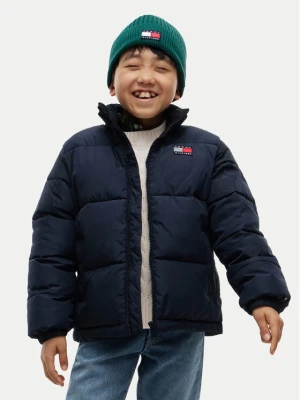 Tommy Hilfiger Kurtka przejściowa Essential KB0KB10706 Granatowy Loose Fit