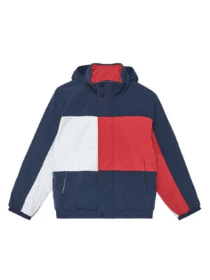 Tommy Hilfiger Kurtka przejściowa KS0KS00704 Granatowy Regular Fit