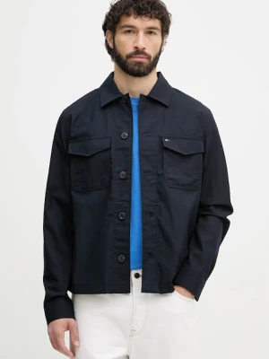 Tommy Hilfiger kurtka przejściowa męska z bawełną