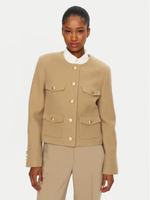Tommy Hilfiger Kurtka przejściowa WW0WW43754 Beżowy Regular Fit