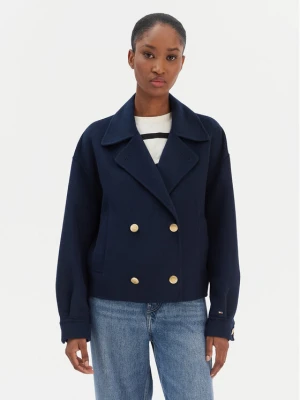 Tommy Hilfiger Kurtka przejściowa WW0WW47759 Granatowy Relaxed Fit