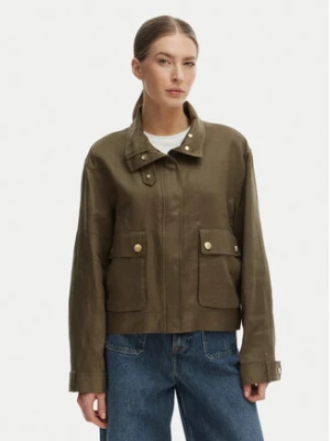 Tommy Hilfiger Kurtka przejściowa WW0WW48616 Zielony Relaxed Fit