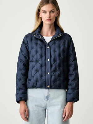 Tommy Hilfiger kurtka puchowa damska granatowy