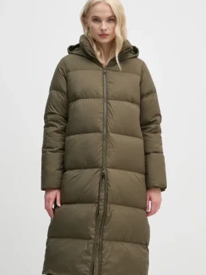 Tommy Hilfiger kurtka puchowa damska kolor zielony zimowa WW0WW43784