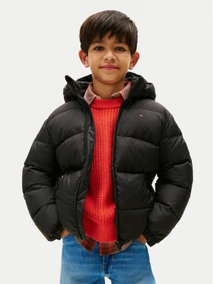 Tommy Hilfiger Kurtka puchowa Essential KB0KB10091 D Czarny Regular Fit