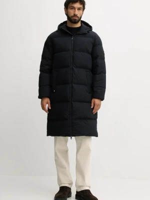 Tommy Hilfiger kurtka puchowa kolor granatowy zimowa MW0MW40628