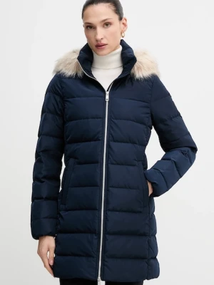 Tommy Hilfiger kurtka puchowa kolor granatowy zimowa WW0WW47540