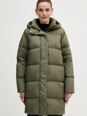 Tommy Hilfiger kurtka puchowa kolor zielony zimowa WW0WW46535