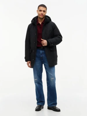 Tommy Hilfiger kurtka puchowa Mężczyźni czarny