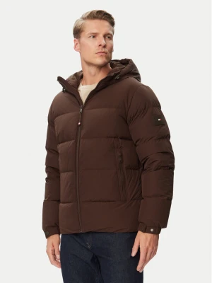 Tommy Hilfiger Kurtka puchowa MW0MW45303 Brązowy ciemny Regular Fit