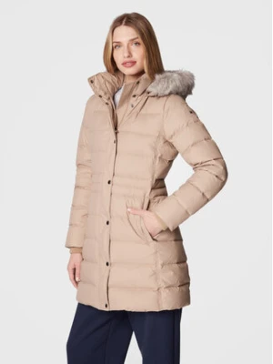 Tommy Hilfiger Kurtka puchowa Tyra WW0WW37487 Beżowy Regular Fit