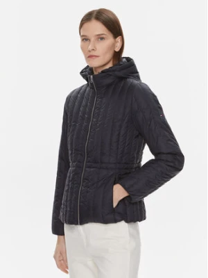 Tommy Hilfiger Kurtka puchowa WW0WW40484 Granatowy Regular Fit