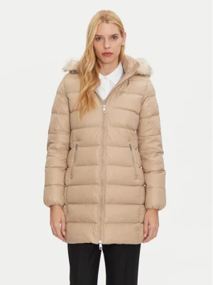 Tommy Hilfiger Kurtka puchowa WW0WW43122 Beżowy Regular Fit