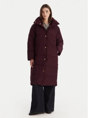 Tommy Hilfiger Kurtka puchowa WW0WW47279 Bordowy Relaxed Fit
