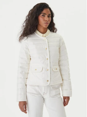 Tommy Hilfiger Kurtka puchowa WW0WW49660 Biały Regular Fit