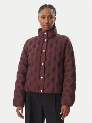Tommy Hilfiger Kurtka puchowa WW0WW49855 Bordowy Regular Fit