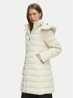 Tommy Hilfiger Kurtka puchowa WW0WW51111 Kremowy Regular Fit