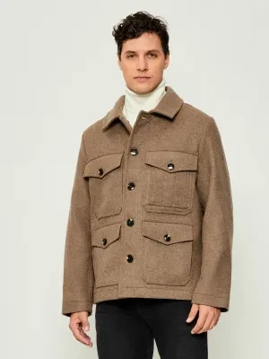 Tommy Hilfiger Kurtka | Regular Fit | z dodatkiem wełny