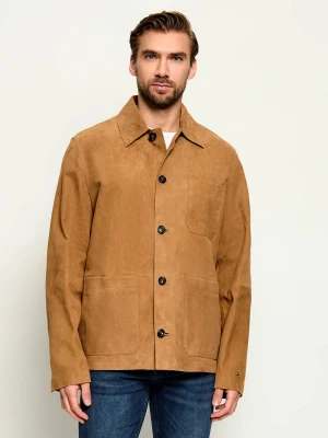 Tommy Hilfiger Kurtka | Regular Fit | zamsz camel