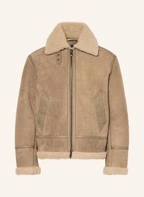Tommy Hilfiger Kurtka Skórzana beige