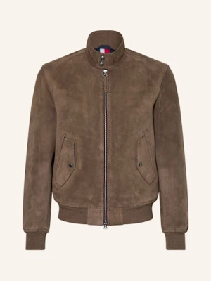 Tommy Hilfiger Kurtka Skórzana beige