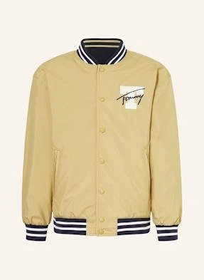 Tommy Hilfiger Kurtka W Stylu College, Model Dwustronny beige
