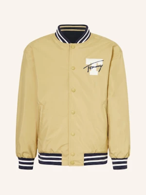 Tommy Hilfiger Kurtka W Stylu College, Model Dwustronny beige
