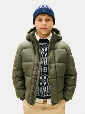 Tommy Hilfiger Kurtka zimowa KB0KB10093 D Zielony Regular Fit