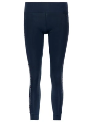 Tommy Hilfiger Legginsy UW0UW00563 Granatowy Slim Fit