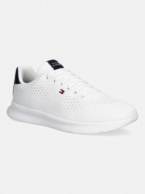 Tommy Hilfiger LIGHTWEIGHT RUNNER KNIT sneakersy męskie biały