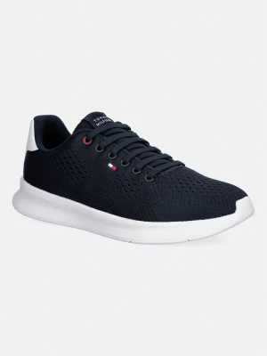 Tommy Hilfiger LIGHTWEIGHT RUNNER KNIT sneakersy męskie granatowy
