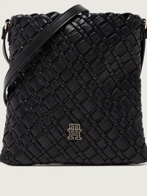 Tommy Hilfiger Listonoszka + saszetka czarny
