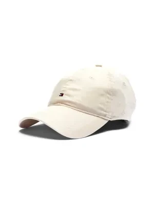 Tommy Hilfiger Lniana bejsbolówka