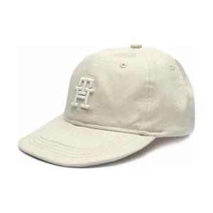 Tommy Hilfiger Lniana bejsbolówka