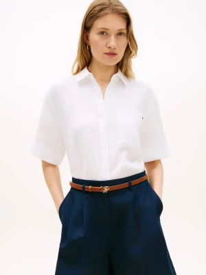 Tommy Hilfiger Lniana koszula | Loose fit