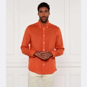Tommy Hilfiger Lniana koszula PIGMENT DYED | Regular Fit
