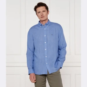 Tommy Hilfiger Lniana koszula PIGMENT DYED | Regular Fit