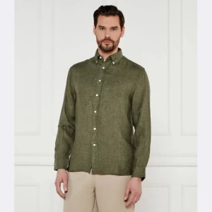 Tommy Hilfiger Lniana koszula PIGMENT DYED | Regular Fit