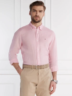 Tommy Hilfiger Lniana koszula PIGMENT DYED | Regular Fit