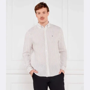 Tommy Hilfiger Lniana koszula | Regular Fit