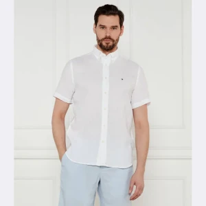 Tommy Hilfiger Lniana koszula | Regular Fit