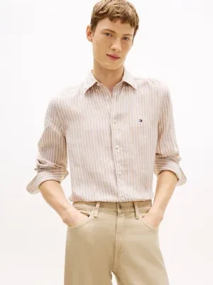 Tommy Hilfiger Lniana koszula | Regular Fit