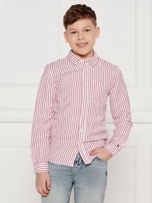 Tommy Hilfiger Lniana koszula | Regular Fit