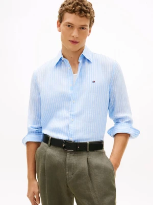 Tommy Hilfiger Lniana koszula | Regular Fit